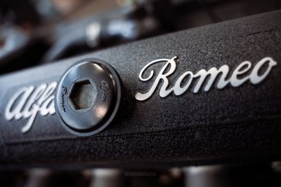 Restauro del motore dell'Alfa Romeo 1900