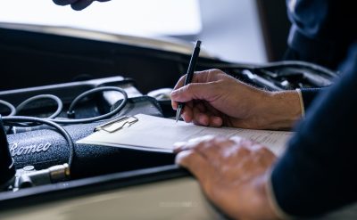 Restauro del motore dell'Alfa Romeo 1900