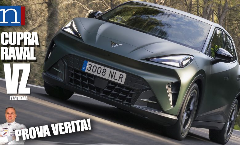 Cupra Raval prova su strada