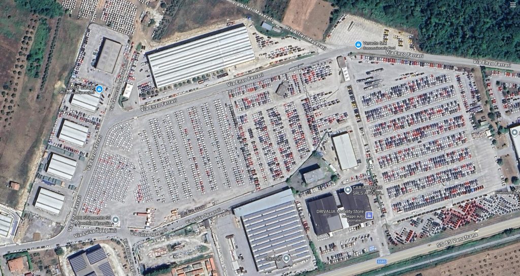 Lo stabilimento DR a Macchia D'Isernia in Molise