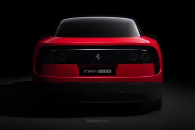 Ferrari Luce posteriore