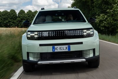 Fiat Grande Panda Turbo 100 su strada