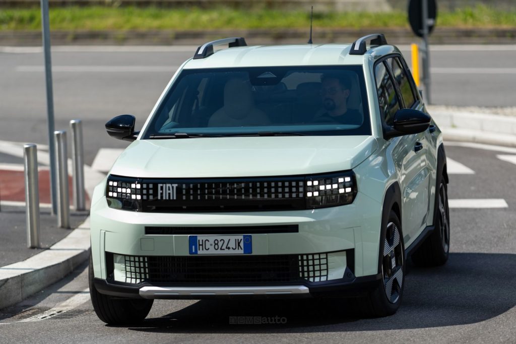 Fiat Grande Panda Turbo 100 su strada