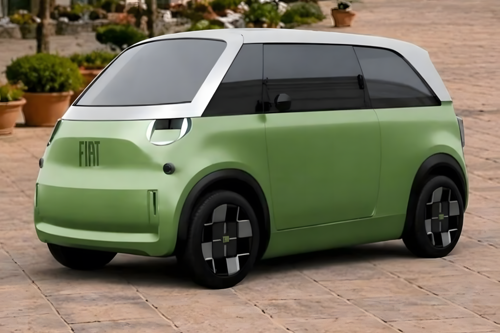 Il concept della microcar Fiat Quattrolino