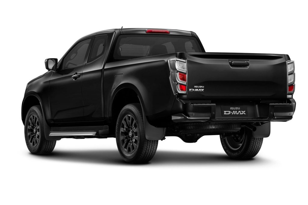 Isuzu D-Max cassone nella vista posteriore 3/4