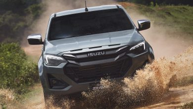 Isuzu D-Max in azione sullo sterrato
