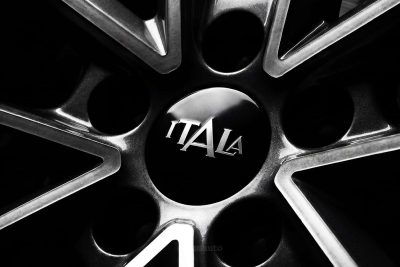 Itala 35 logo cerchio in lega