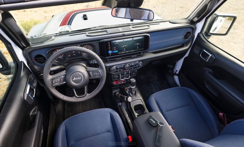 Jeep Wrangler America250 edition abitacolo