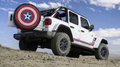Jeep Wrangler America250 edition posteriore 3/4