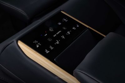 Lexus ES 350e Luxury Executive comandi del clima sedili posteriori