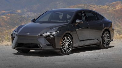 Lexus ES 350e Luxury Executive anteriore 3/4