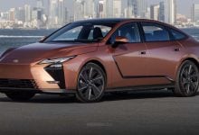 Lexus ES 500e Luxury anteriore 3/4