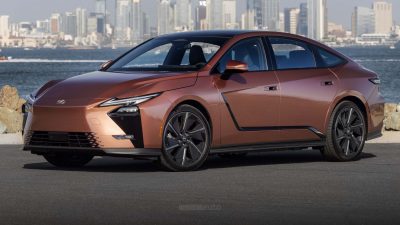 Lexus ES 500e Luxury anteriore 3/4