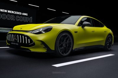 Mercedes-AMG GT 63 Coupé 4 anteriore 3/4