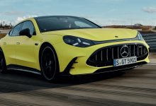 Mercedes-AMG GT 63 Coupé 4 in pista