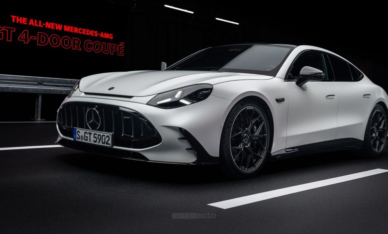 Mercedes-AMG GT 63 Coupé 4 anteriore 3/4