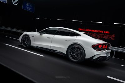 Mercedes-AMG GT 63 Coupé 4 posteriore 3/4