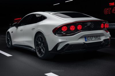 Mercedes-AMG GT 63 Coupé 4 posteriore 3/4