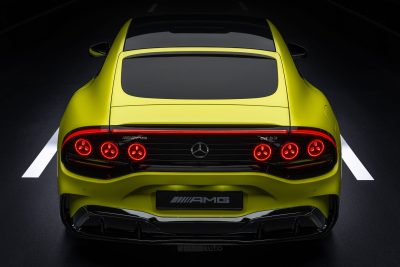 Mercedes-AMG GT 63 Coupé 4 posteriore firma luminosa