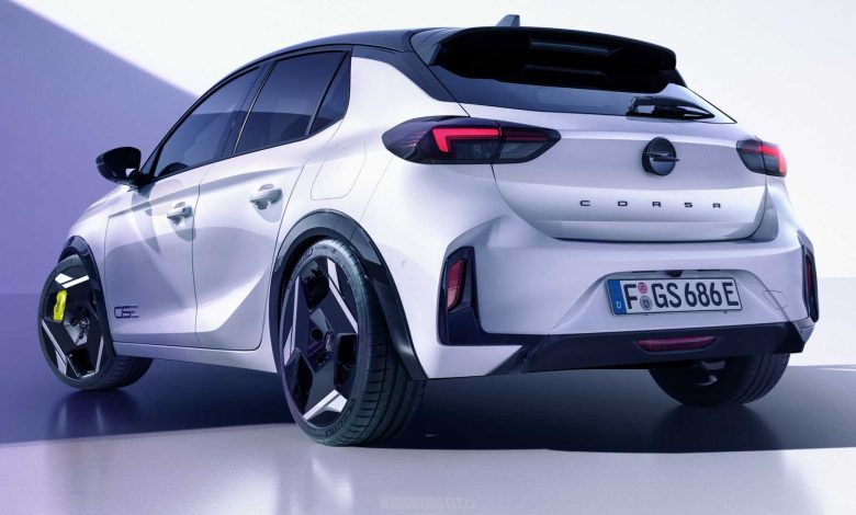 Opel Corsa GSE posteriore 3/4