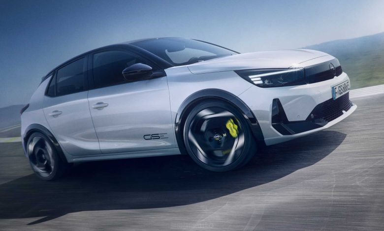 Opel Corsa GSE in pista