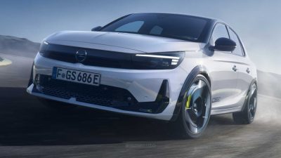 Opel Corsa GSE in pista