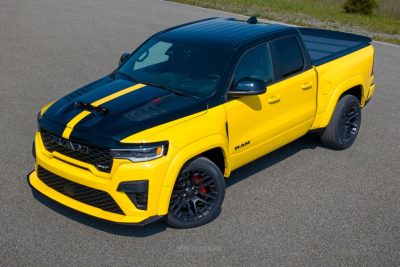 Ram 1500 Rumble Bee SRT anteriore 3/4