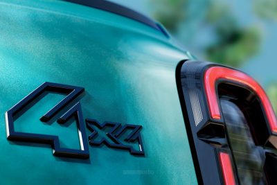 Renault 4 JP4x4 Concept logo portellone posteriore
