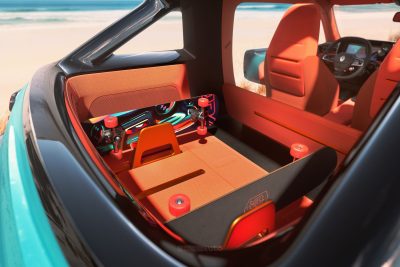 Renault 4 JP4x4 Concept struttura aperta con cassone posteriore