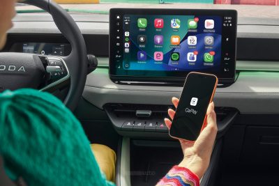 Skoda Epiq display infotainment Apple CarPlay