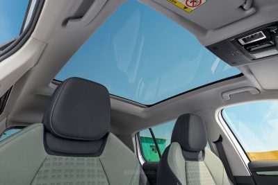Skoda Epiq tetto panoramico