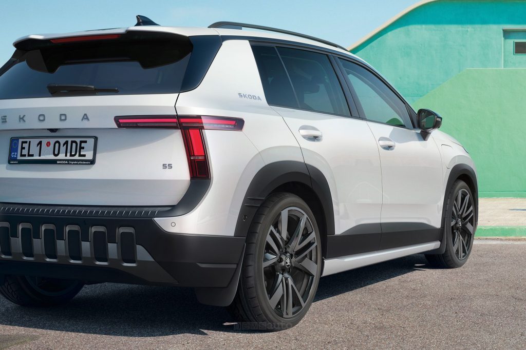 Skoda Epiq faro posteriore