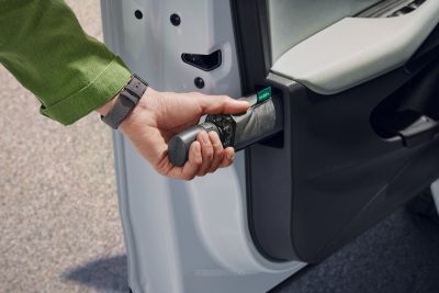 Skoda Epiq portaombrello integrato nella portiera