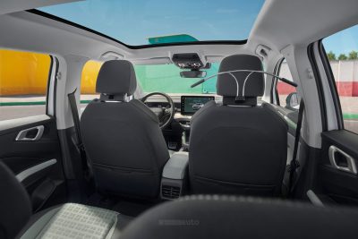 Skoda Epiq fila sedili posteriori