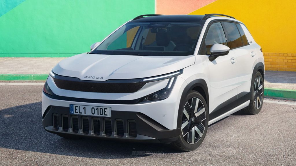 Skoda Epiq anteriore 3/4