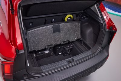 Skoda Epiq vano nel bagagliaio