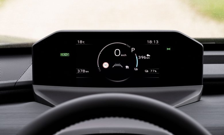 Toyota bZ4X Touring display quadro strumenti