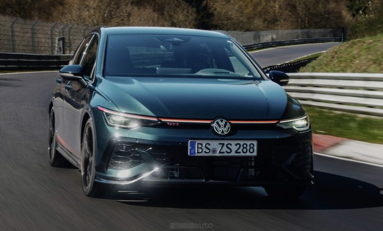 La Volkswagen Golf GTI Edition 50 ha stabilito il record per vetture a trazione anteriore al Nürburgring