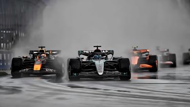 Start F1 GP Canada sul bagnato