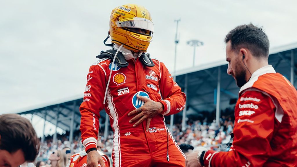 Lewis Hamilton Ferrari Ritiro