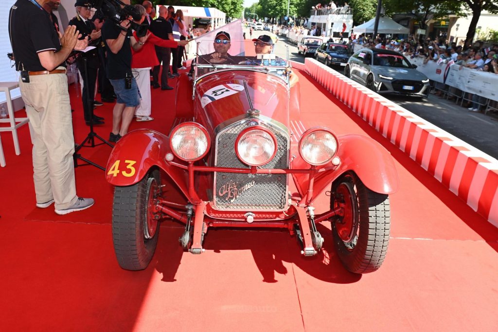 Andrea Vesco – Fabio Salvinelli su Alfa Romeo 6C 1750 SS Spider del 1929 hanno chiuso al 2° posto alla 1000 Miglia 2026