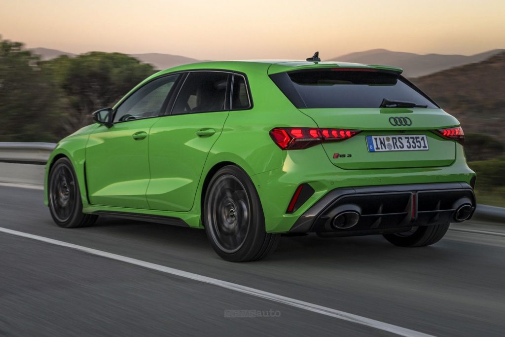 Audi RS 3 Sportback su strada