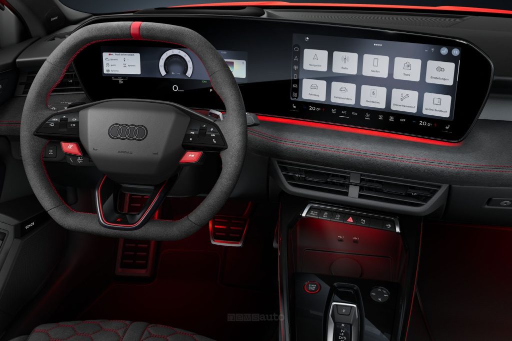 Audi RS 3 Sportback plancia abitacolo