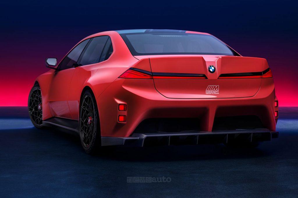 BMW M Concept Neue Klasse posteriore 3/4