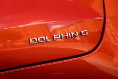 BYD Dolphin G DM-i logo portellone posteriore