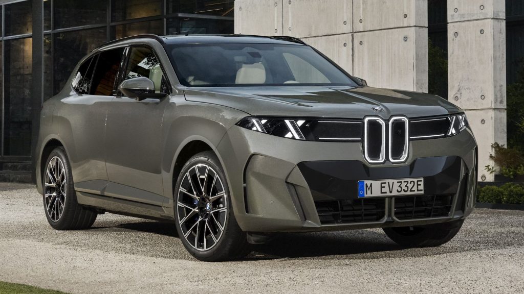 BMW iX5 60 xDrive anteriore 3/4