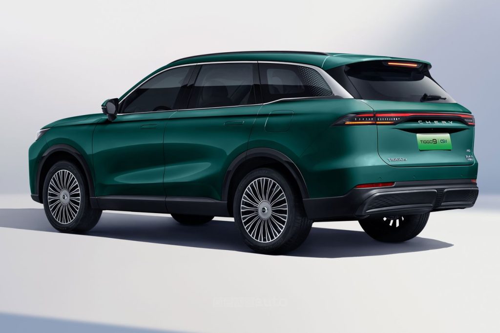 Chery Tiggo 9 posteriore 3/4