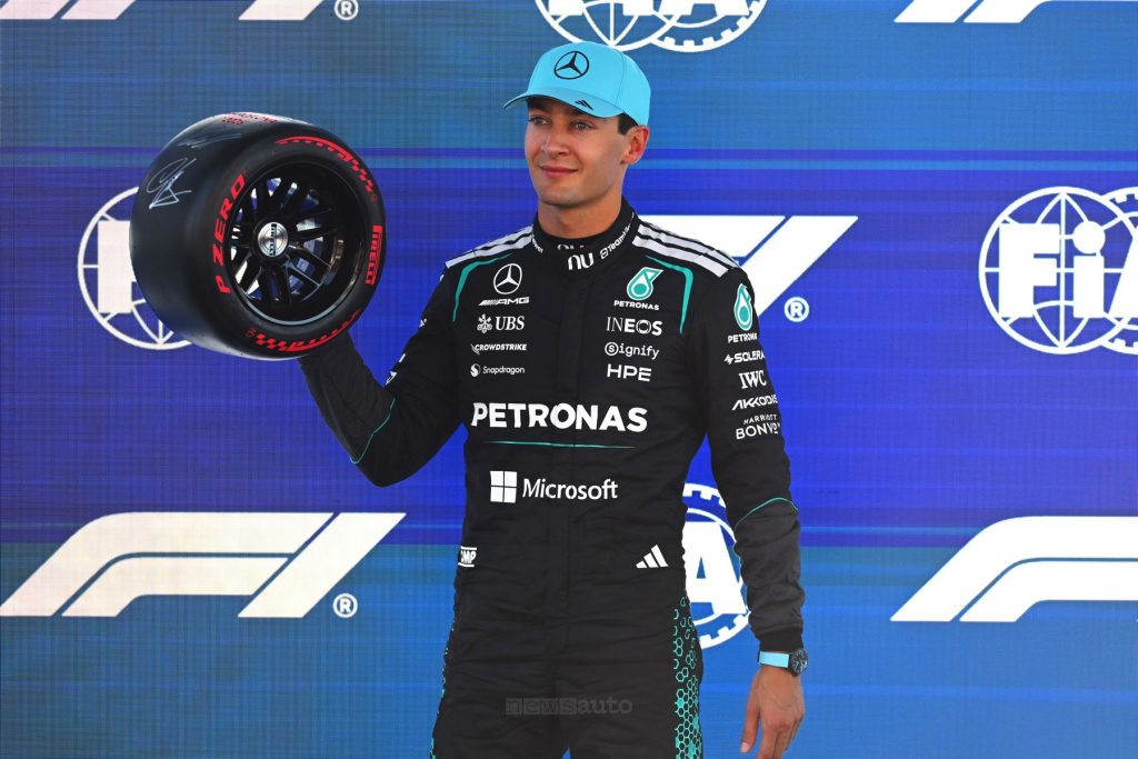 George Russell pole position del GP di Barcellona F1 2026