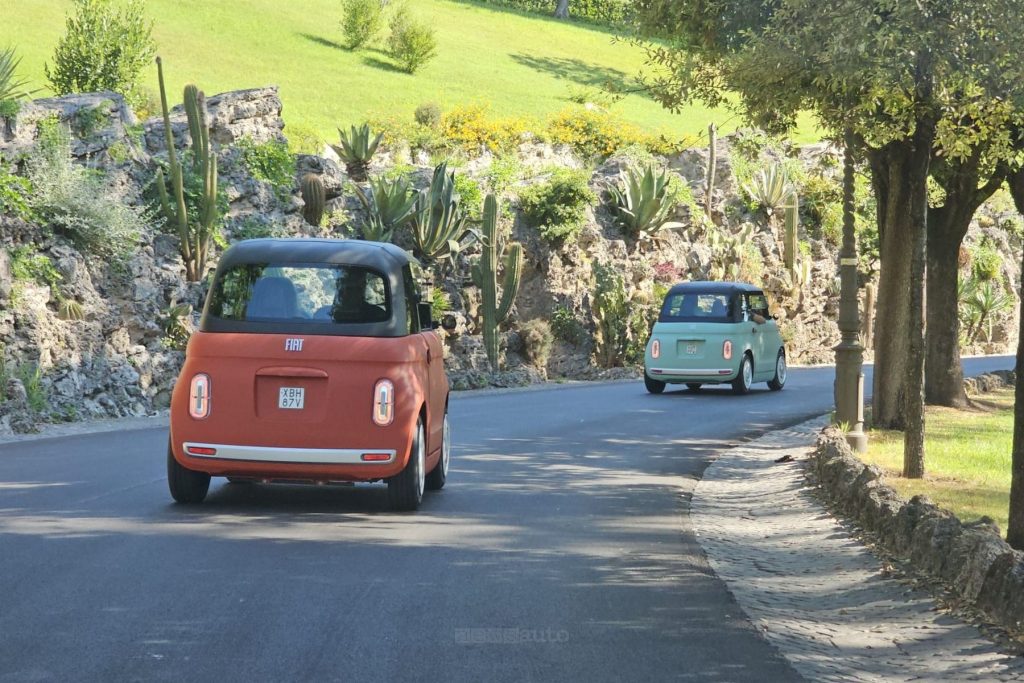 Fiat Topolino su strada a Roma