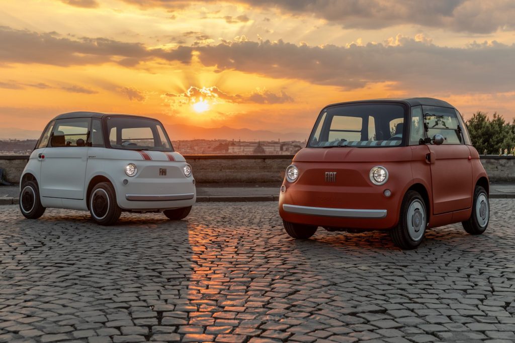 Fiat Topolino Corallo e Sport Special Edition a Roma